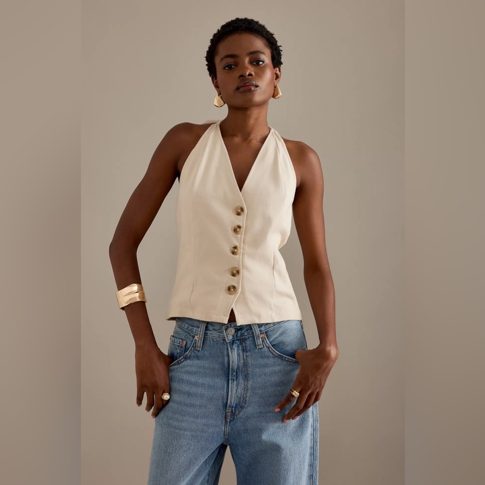 Anthropologie Halter Vest - Picture 10 of 15